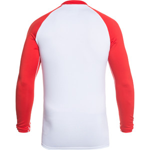 2019 Quiksilver Always There Long Sleeve Rash Vest Red EQYWR03143